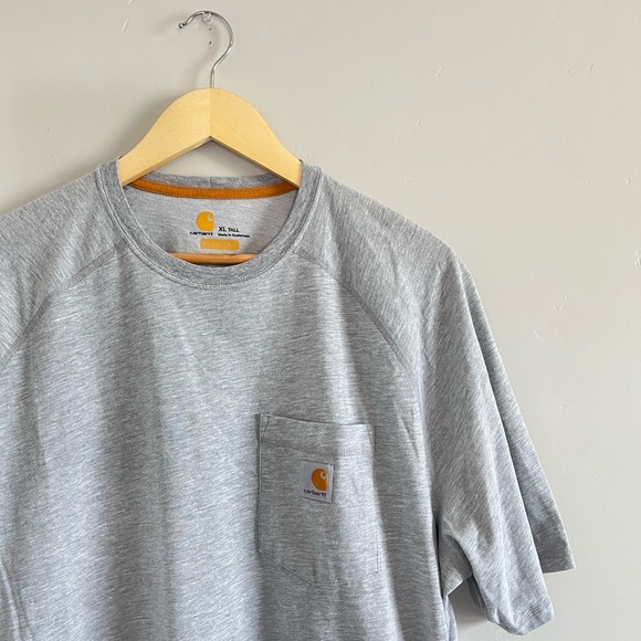 Carhartt | Light Grey Relaxed Fit Short Sleeve Tee Shirt - Picture 1 of 7